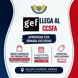 Feria de GEF en el Salón Fuerza Aérea